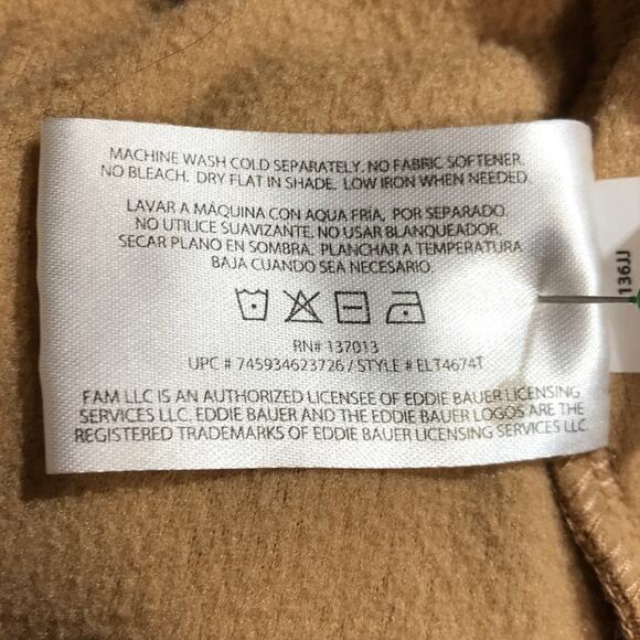 Eddie Bauer Fleece High Neck Long Sleeve Sweater L - Picture 4 of 9